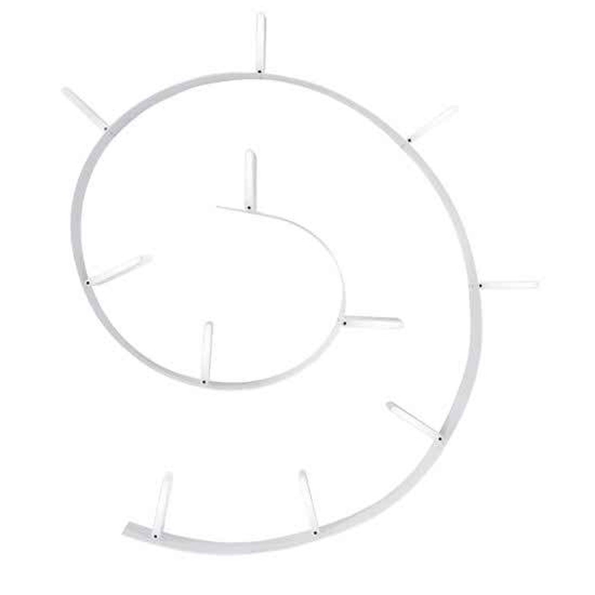 Bookworm storage Kartell Medium Matte Glossy White