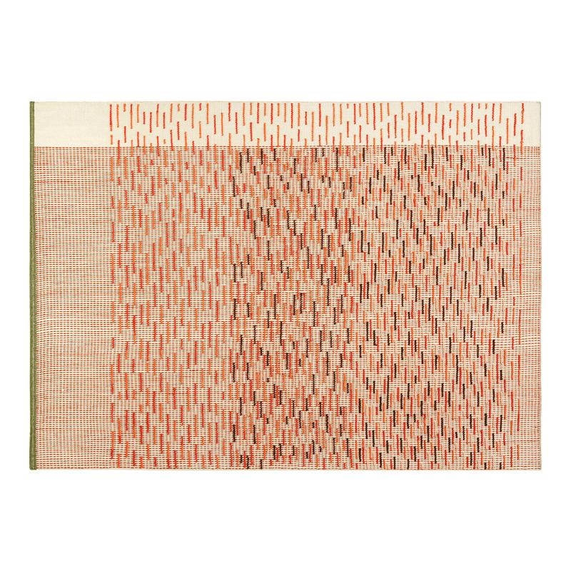 Backstitch Busy Rug Rug Gan Brick 6’7" x 9’10"