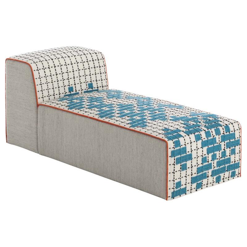 Bandas Chaise Loung chaise lounge Gan C Turquoise