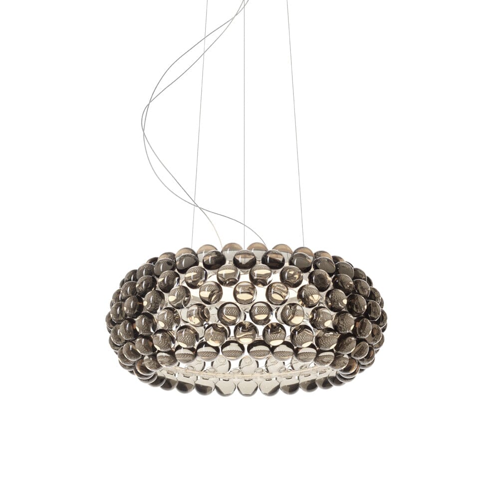 Caboche Plus Suspension Lamp suspension lamps Foscarini Medium halogen version - grey: 20.5" dia