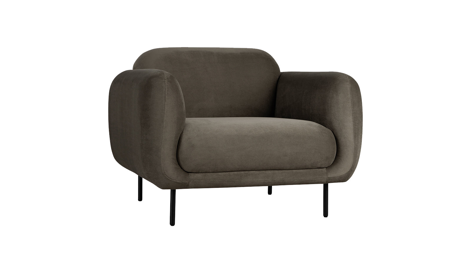 Nord Chair Chairs Gus Modern Casella Mink Black