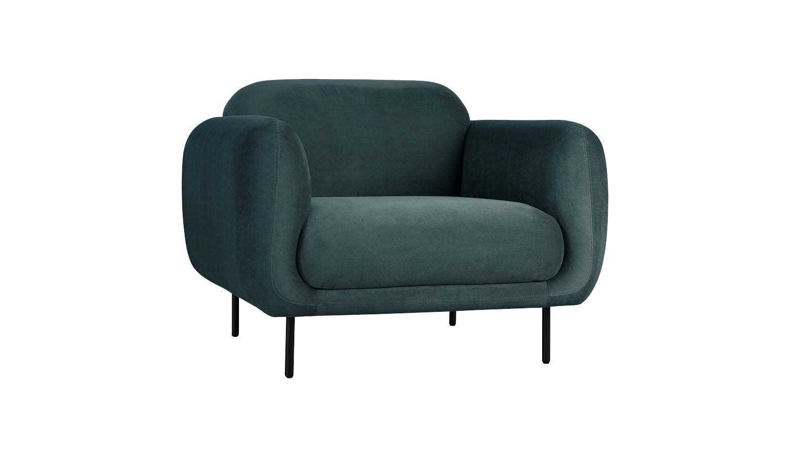 Nord Chair Chairs Gus Modern Casella Slate Black