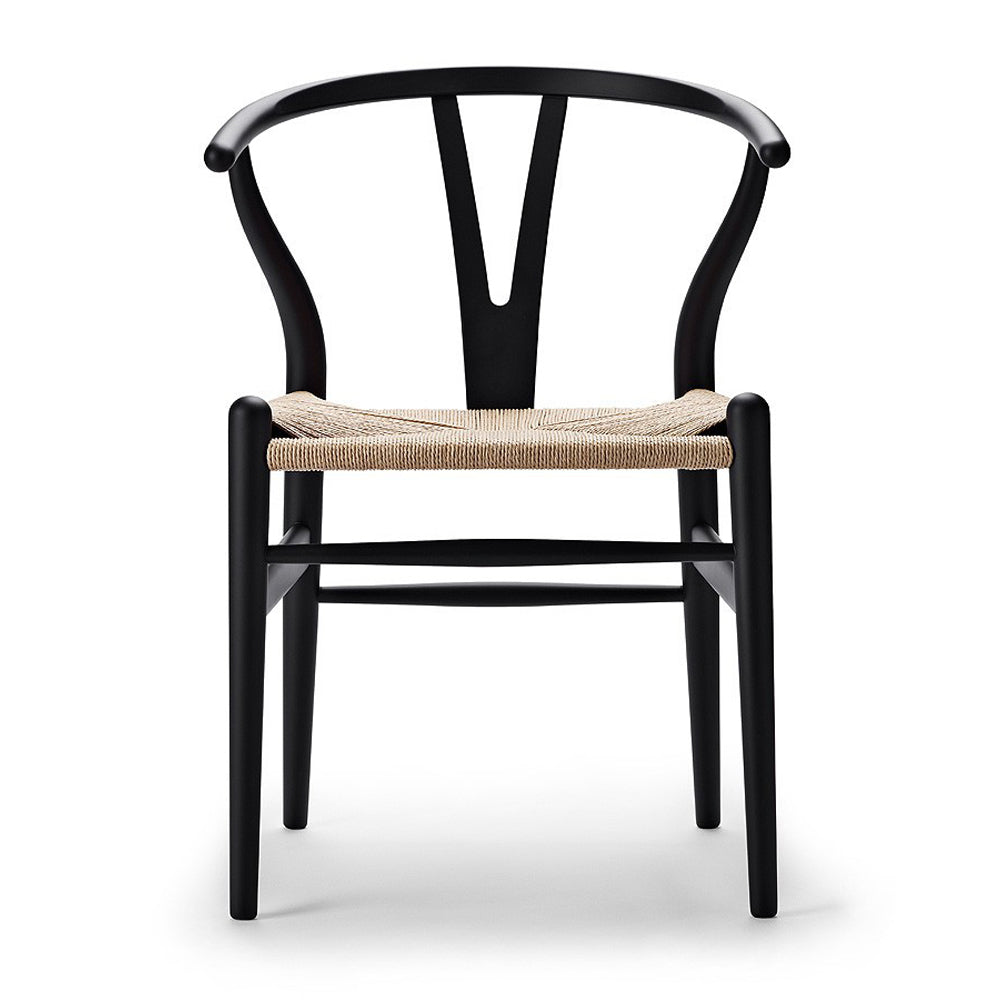 CH24 Wishbone Chair - Soft Colors Side/Dining Carl Hansen Soft black