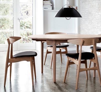 Wegner CH33T Chair Side/Dining Carl Hansen
