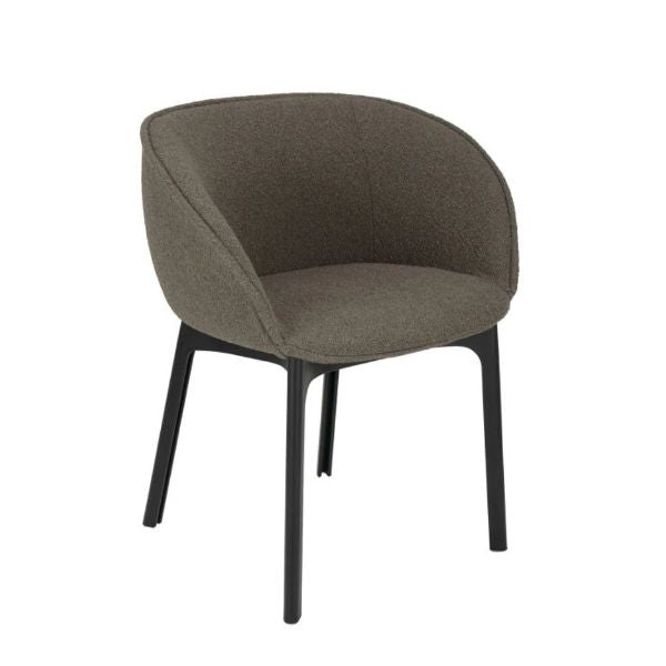 Charla Orsetto Armchair Armchair Kartell Brown Black