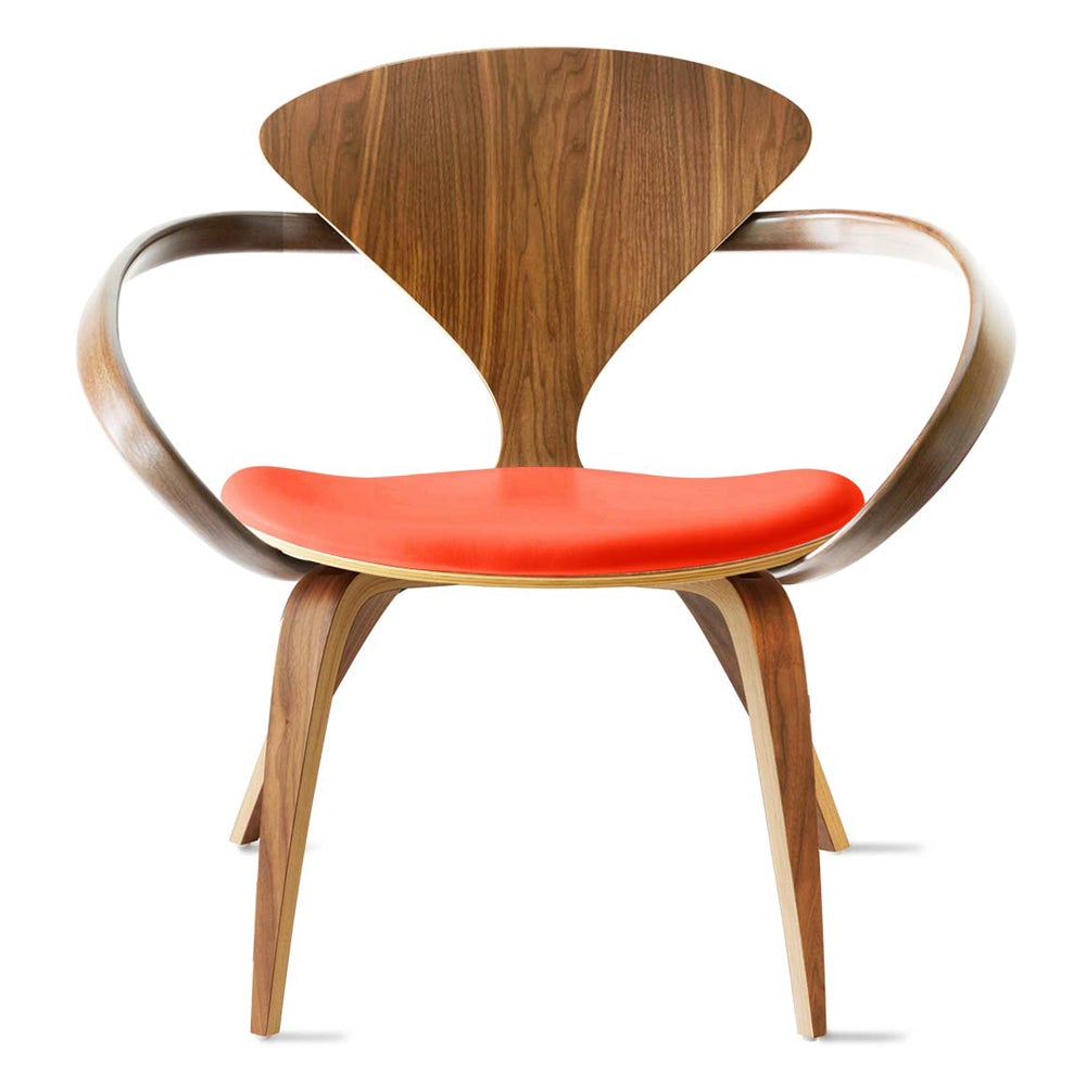 Cherner Lounge Arm Chair - Upholstered Seat lounge chair Cherner Chair