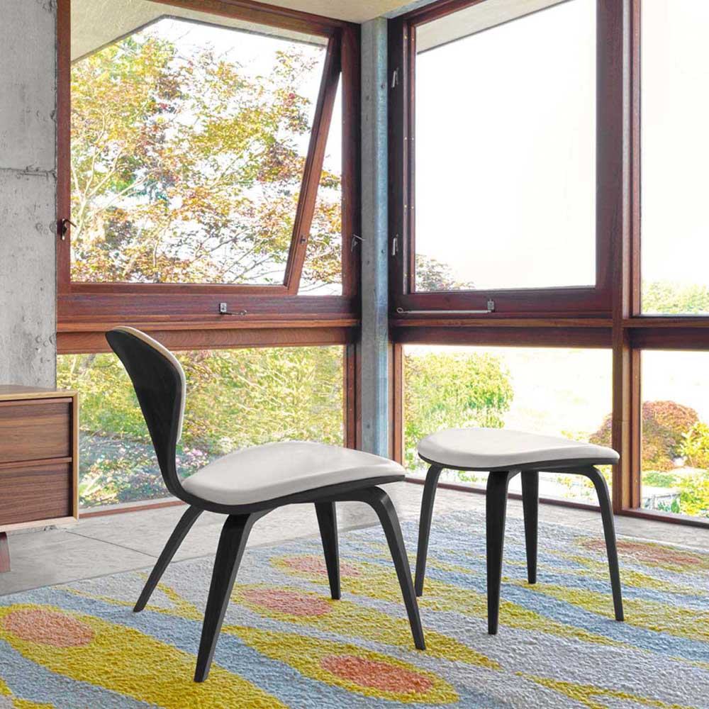 Cherner Lounge Side Chair - Upholstered Seat and Back lounge chair Cherner Chair