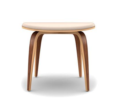 Cherner Lounge Arm Chair & Ottoman lounge chair Cherner Chair