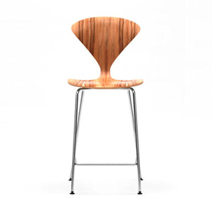 Cherner Metal Leg Stool bar seating Cherner Chair Red Gum + $100 Bar Height 42.5" 