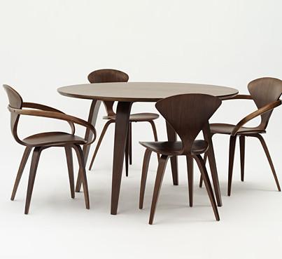 Cherner Chair Round Dining Table Dining Tables Cherner Chair