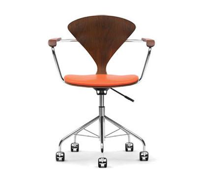 Cherner Task Arm Chair - Upholstered Seat task chair Cherner Chair