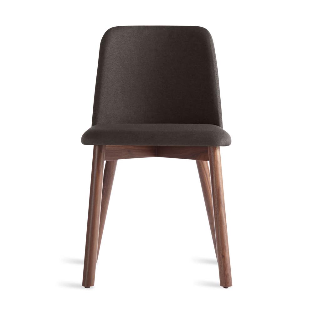 Chip Dining Chair Side/Dining BluDot Gunmetal Walnut