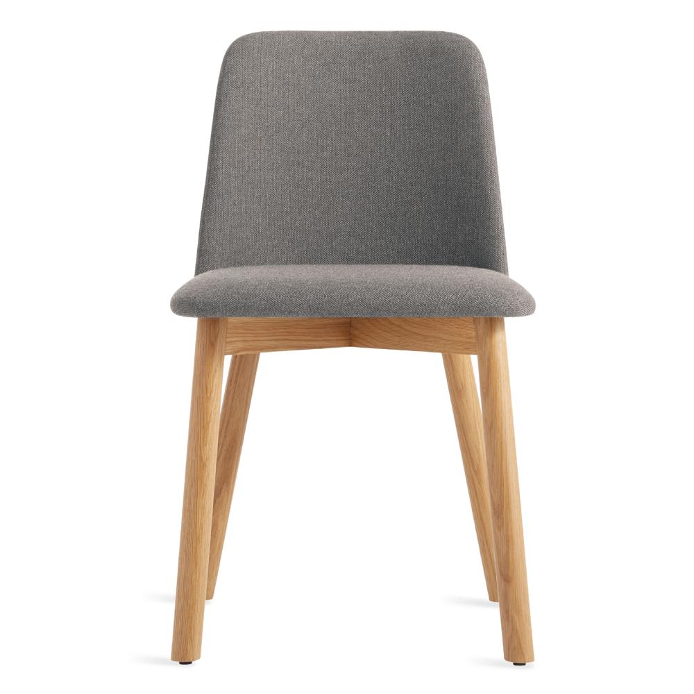 Chip Dining Chair Side/Dining BluDot Pewter White Oak