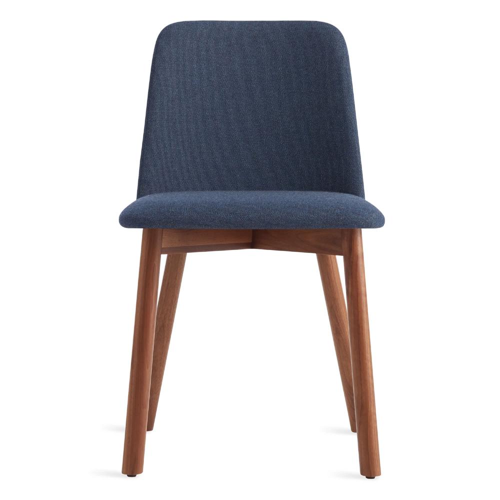Chip Dining Chair Side/Dining BluDot Toohey Navy Walnut