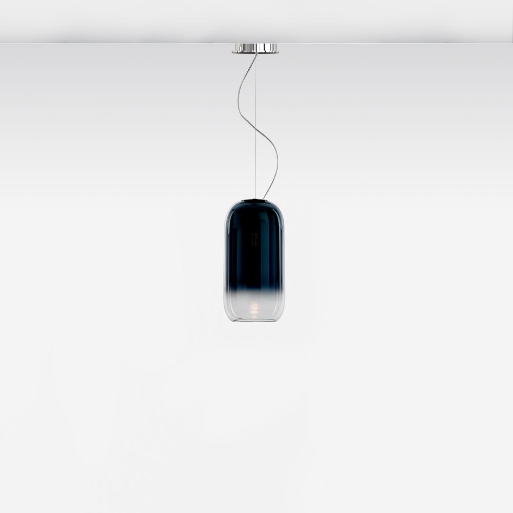 Gople Mini Supension Pendant Lights Artemide Blue Dimmable 2-Wire
