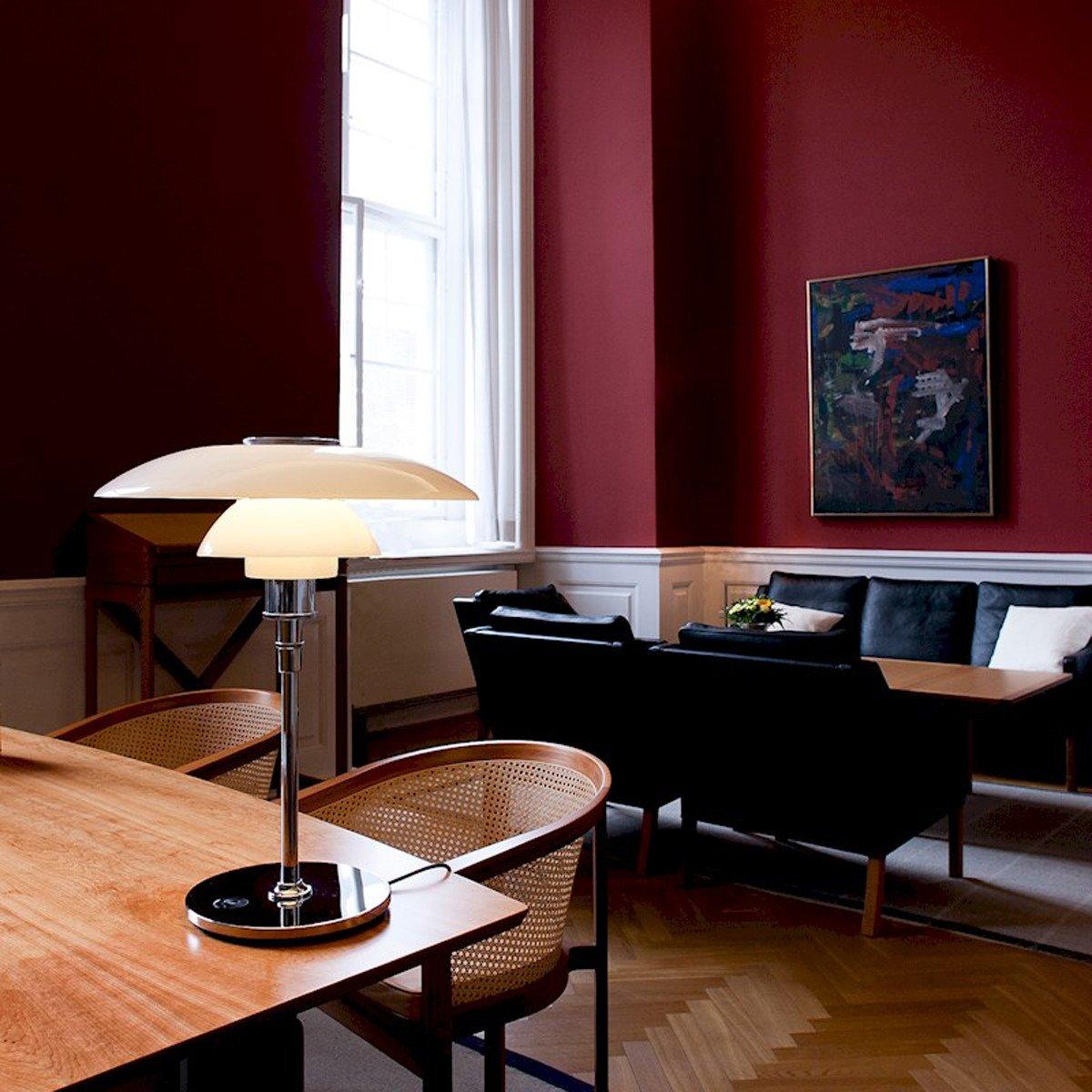 Louis Poulsen PH 4.5/3.5 Glass Table Lamp Table Lamps Louis Poulsen