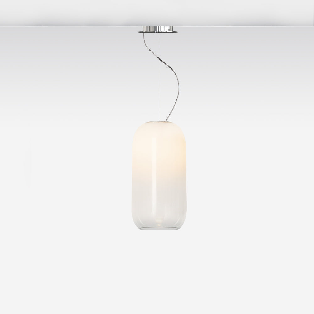 Gople Suspension Extended Length Pendant Lights Artemide White