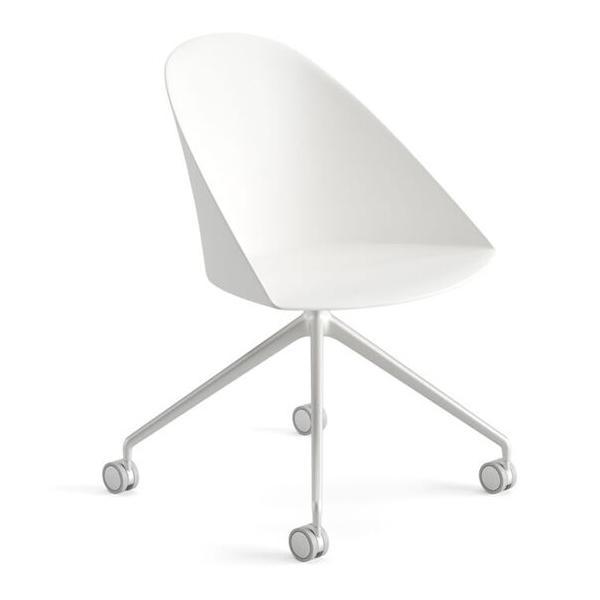 Cila Polypropylene Chair With Fixed Trestle Base Chairs Arper