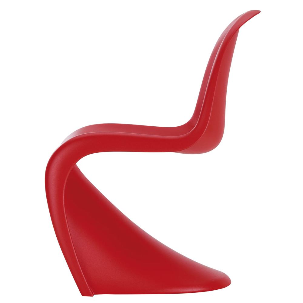 Verner Panton Junior Chair kids Vitra Classic Red