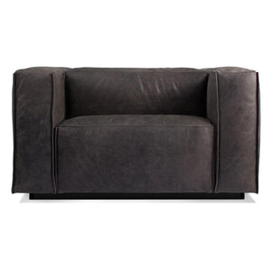 Cleon Lounge Chair lounge chair BluDot Slate Leather 
