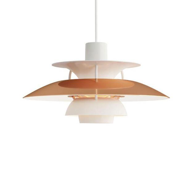 PH 5 Pendant Light hanging lamps Louis Poulsen Copper