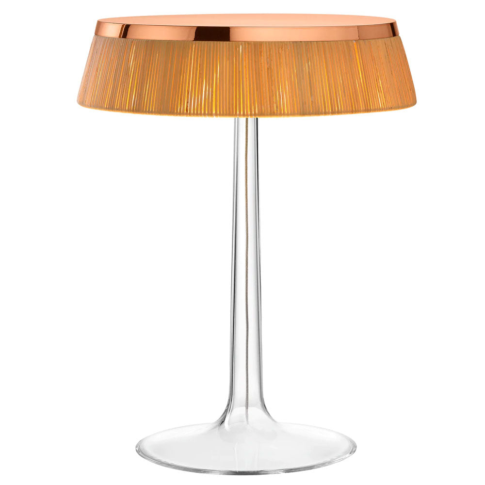 Bon Jour Table Lamp Table Lamps Flos Copper Rattan