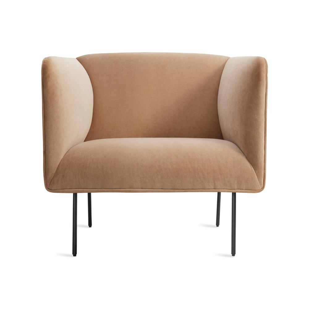 Dandy Lounge Chair lounge chair BluDot Camel Velvet