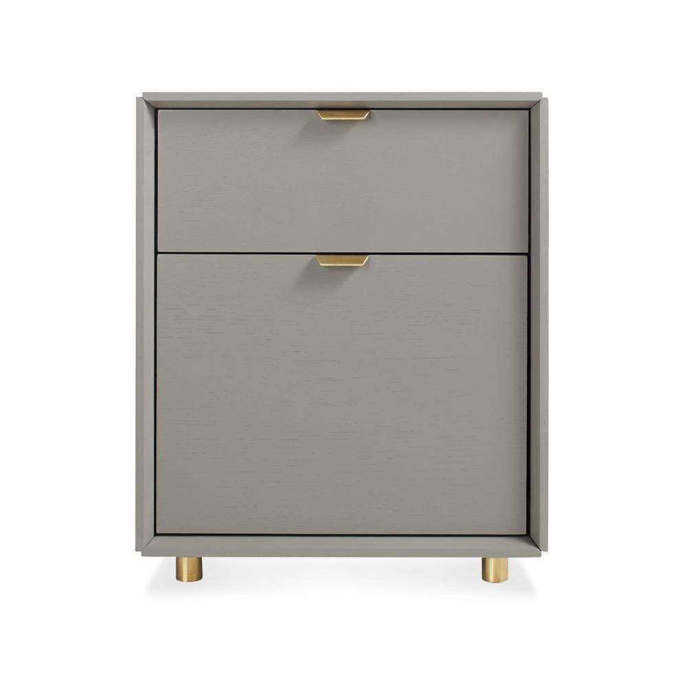 Dang File Pedestal storage BluDot Risk-Averse Grey