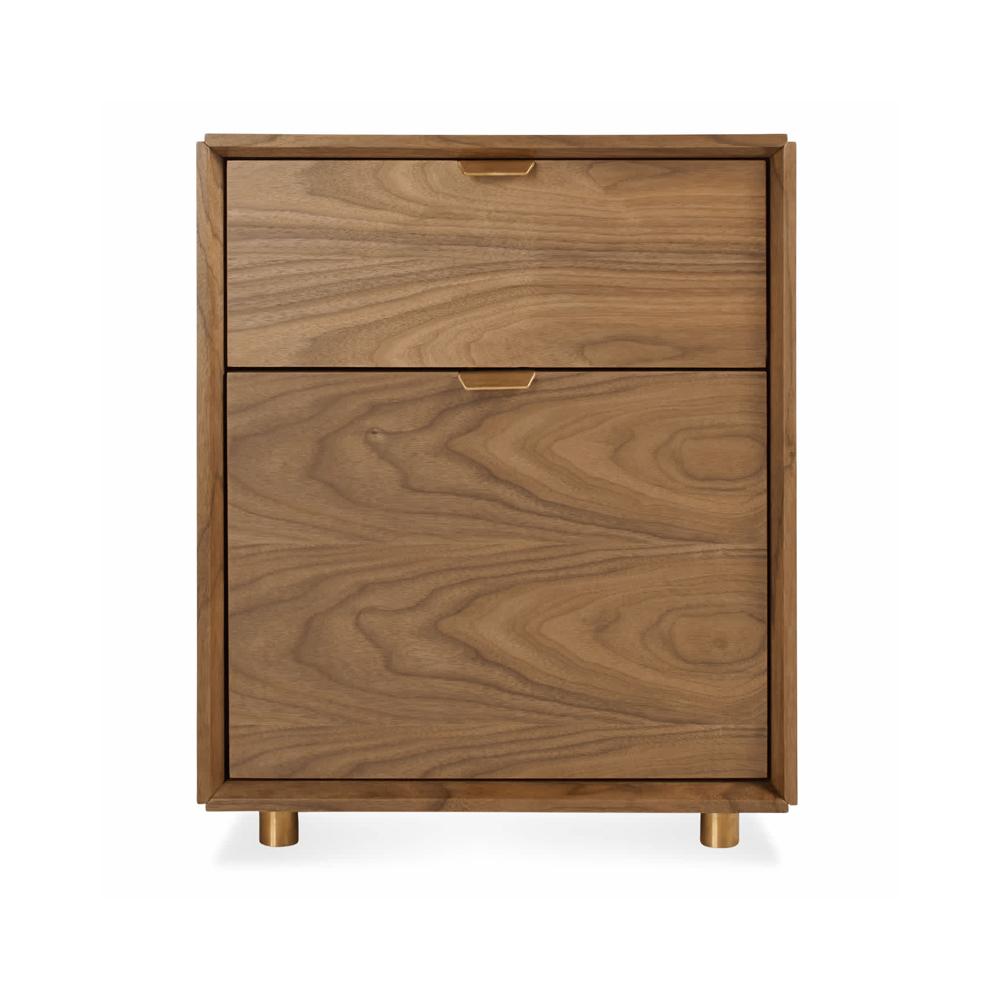 Dang File Pedestal storage BluDot Walnut
