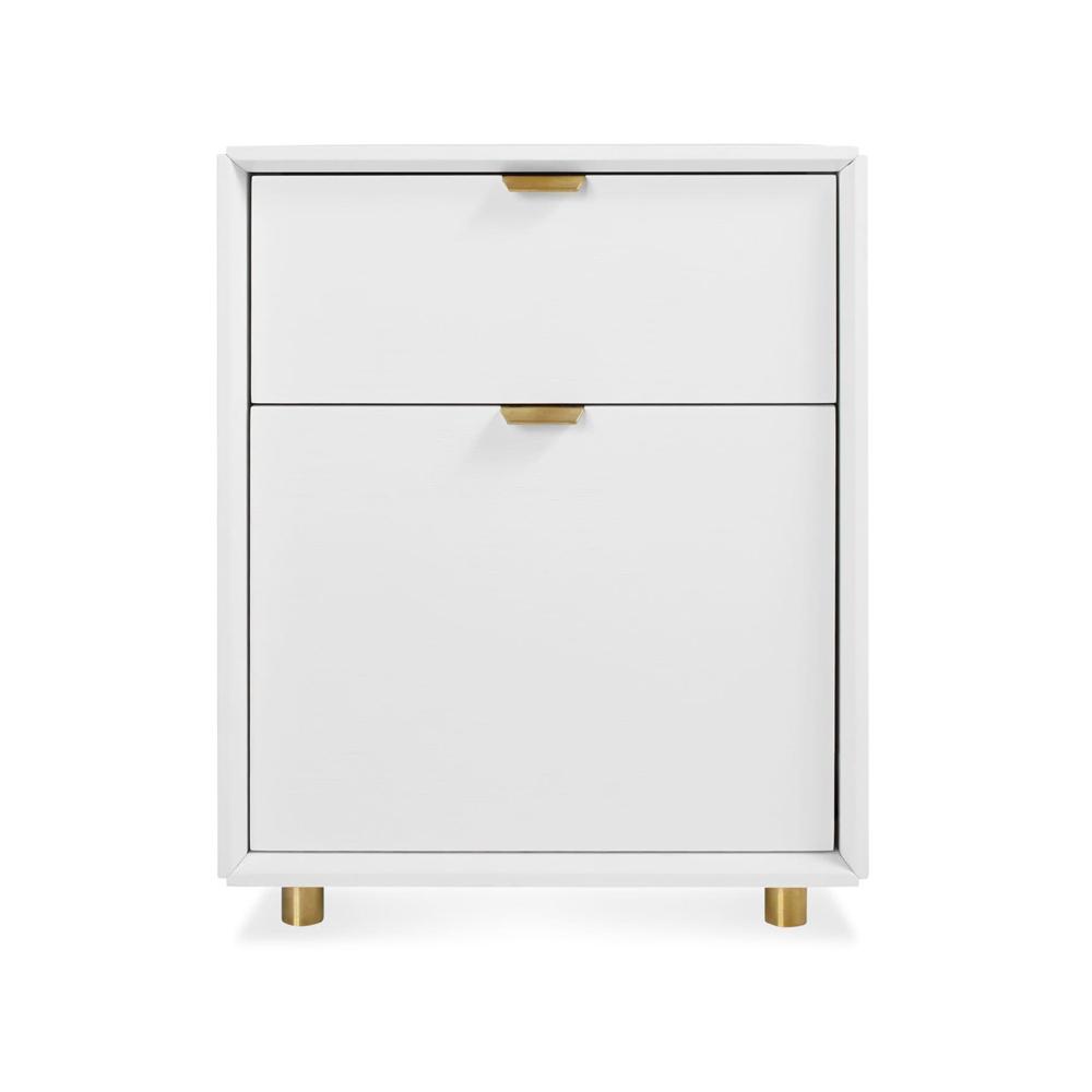 Dang File Pedestal storage BluDot White