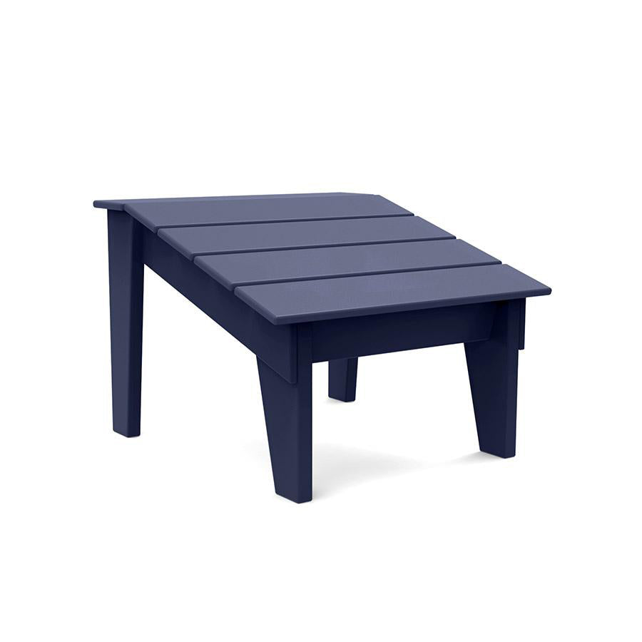 Deck Chair Ottoman ottomans Loll Designs Navy Blue