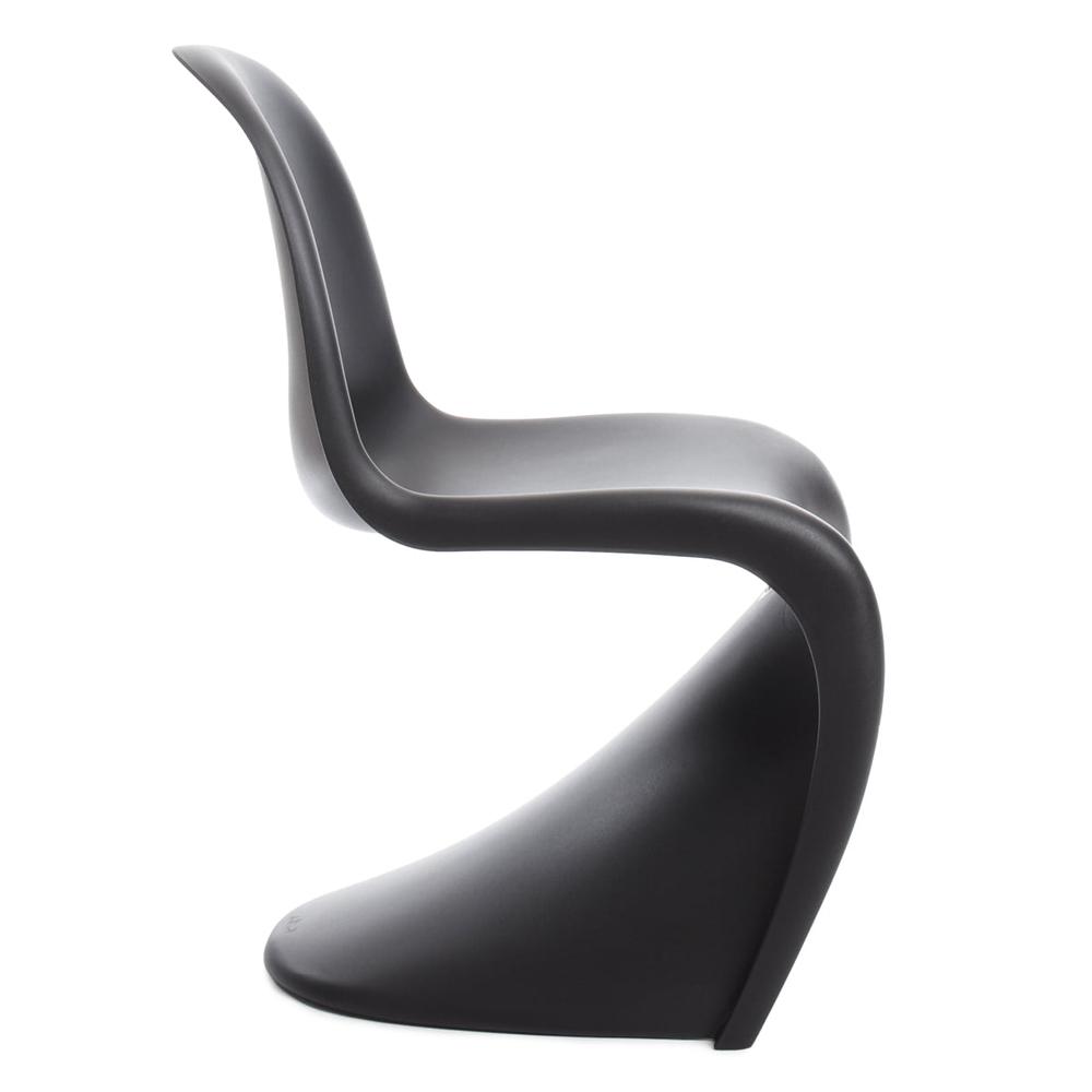 Panton Chair by Vitra Side/Dining Vitra Deep Black