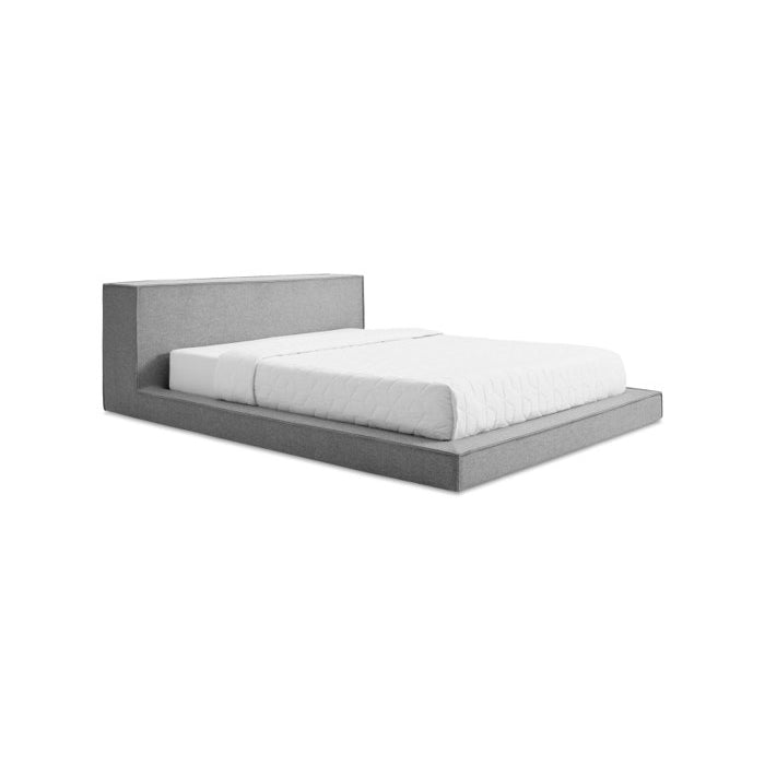 Dodu Bed Beds BluDot Full - Vesper Light Grey