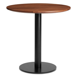 Easy 30" Cafe Table Coffee Tables BluDot Walnut/Black 