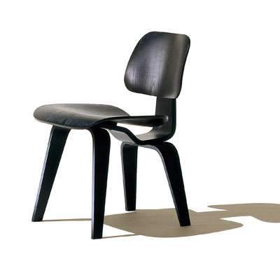 Eames Molded Plywood Dining Chair with Wood Base Side/Dining herman miller
