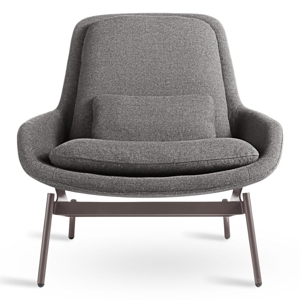 Field Lounge Chair lounge chair BluDot Edwards Charcoal