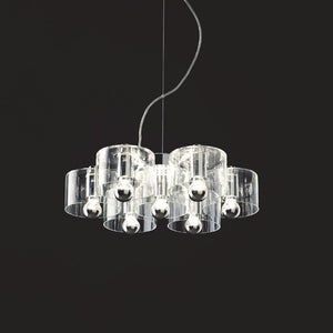 Fiore - 423 Blown Glass Pendant Lamp Floor Lamps Oluce 