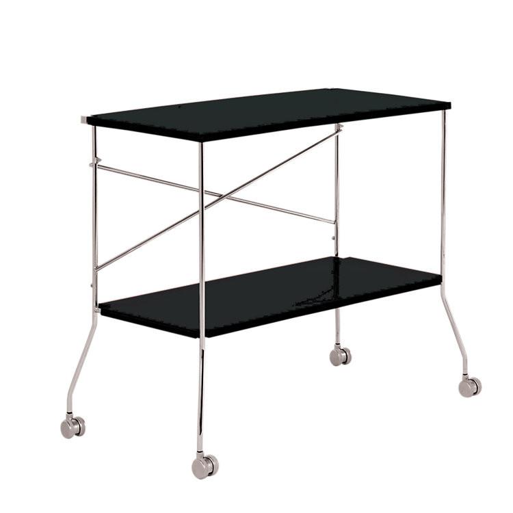 Flip Trolley Carts / Trolleys Kartell Solid Glossy Black
