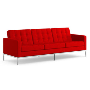 Florence Knoll Sofa Sofa Knoll Cato - Fire Red 