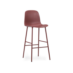 Form Bar Chair Chairs Normann Copenhagen 29.5" Bar Red 