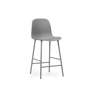 Form Bar Chair Chairs Normann Copenhagen 25.6" Counter Grey 