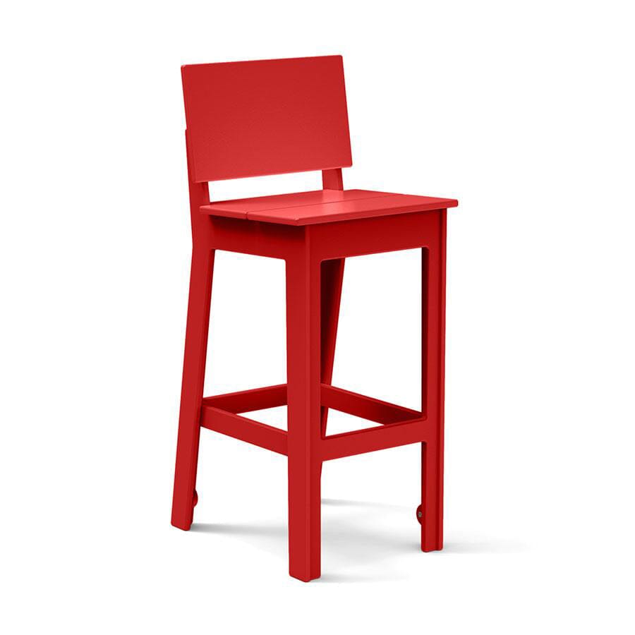 Fresh Air Bar Stool bar seating Loll Designs Apple Red