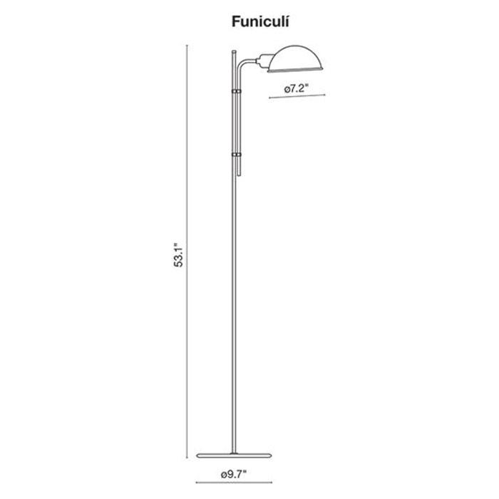 Funiculi Floor Lamp Floor Lamps Marset