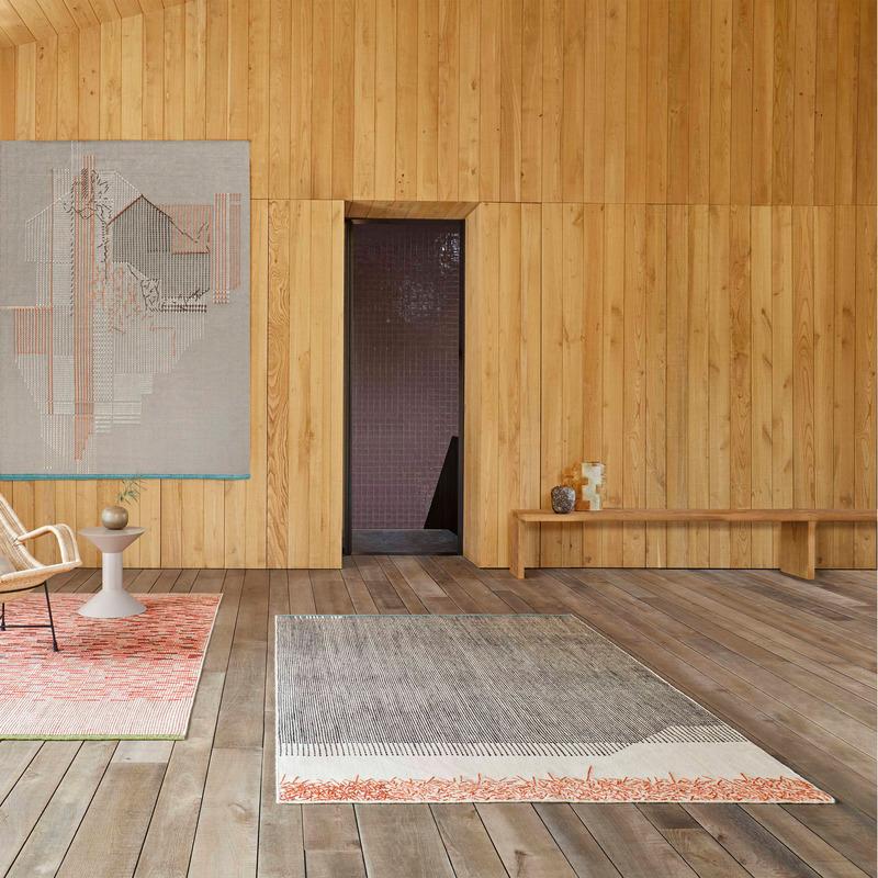 Backstitch Calm Rug Rug Gan