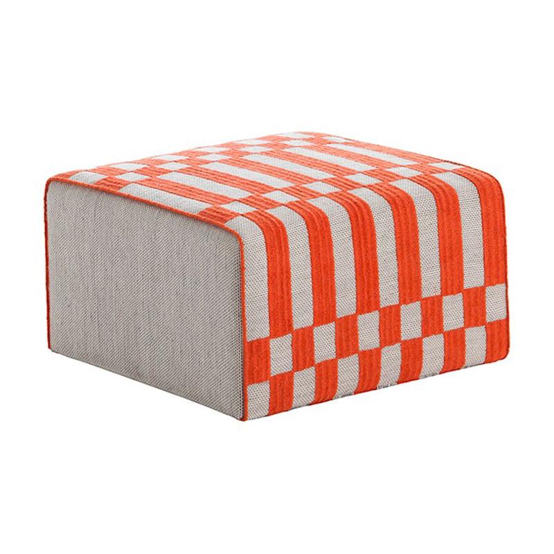 Bandas Small Pouf Pouf Gan B Orange