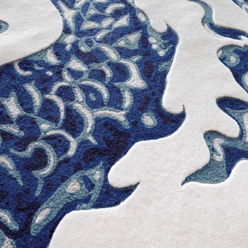 Blue China Rug Rug Gan