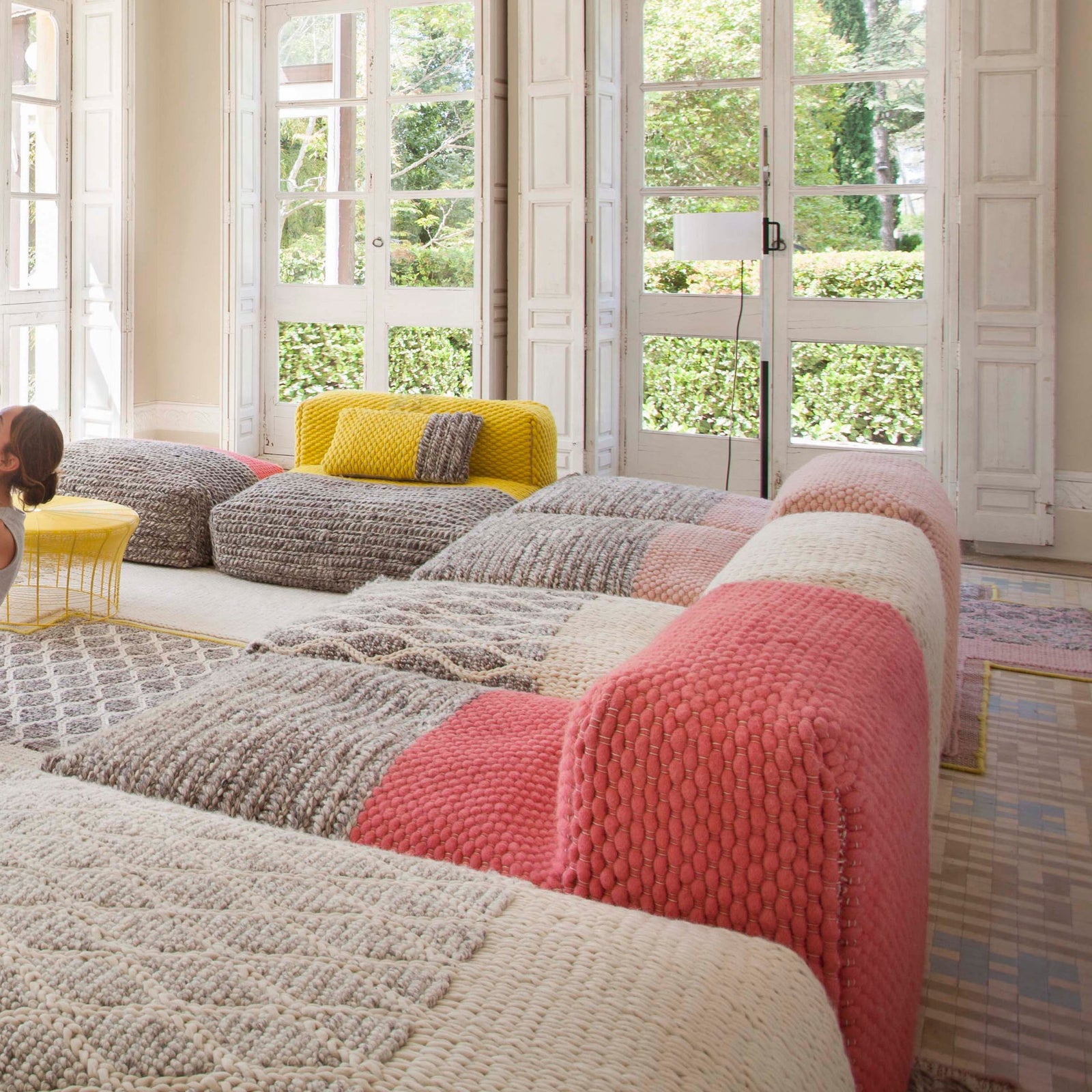 Mangas Space Plait Module modular lounge Gan