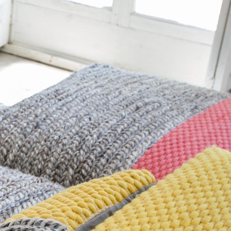 Mangas Space Square Plait Pouf pouf Gan