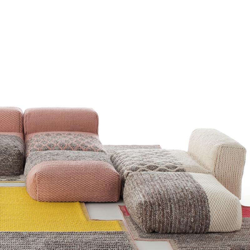Mangas Space Square Plait Pouf pouf Gan