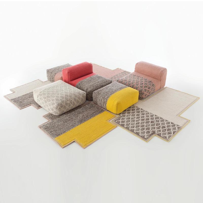Mangas Space Square Plait Pouf pouf Gan